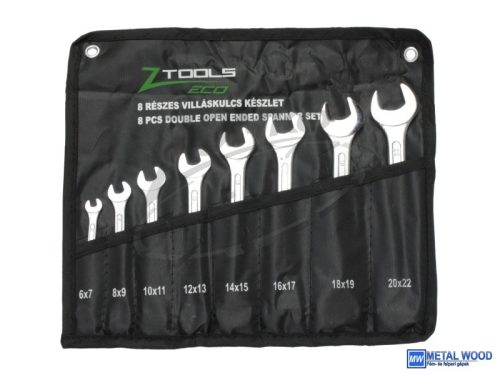 Z-TOOLS villáskulcs készlet 8r. 6-22mm CrV