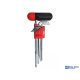 Z-TOOLS furatos TORX kulcskészlet extra hosszú + markolat 9r. TH10-TH50 CrV