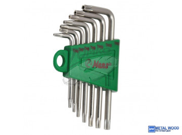 HANS furatos TORX kulcs készlet 7r. TH6-TH20 16754-6TH