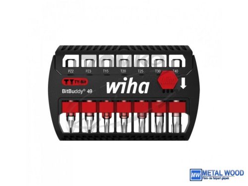 WIHA BitBuddy49 TY-bit készlet 7r. PZ+TX SB7946TY905/No.42118