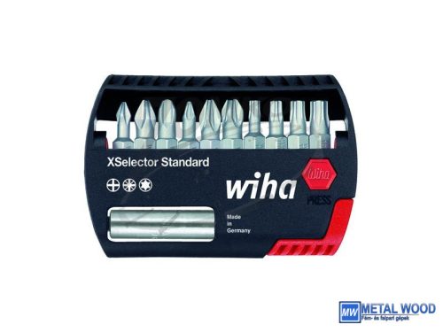 WIHA XSelector Standard bit készlet 11r. PH+PZ+T