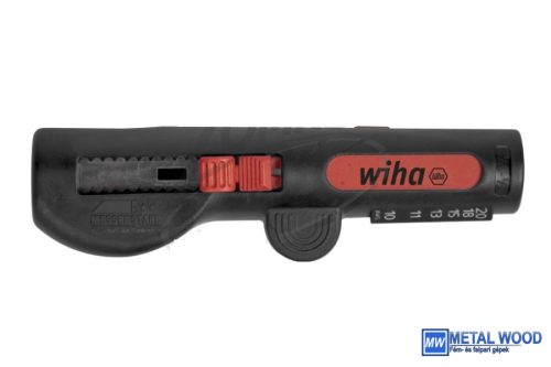 WIHA kábelcsupaszító 4in1 Multi-tool kerek kábelekhez kampós pengével 125mm 24677SB/No.44242