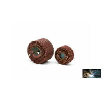   80x50x6 A150 NTM kombinált FG Csapos lamelláskorong kombi vászon+vlies Fast Grinder 12272240