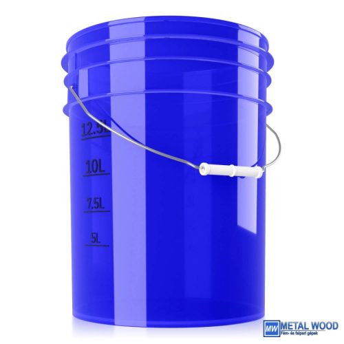 ChemicalWorkz Mosóvödör Átlátszó Kék 19L Ultra Clear Buckets 
