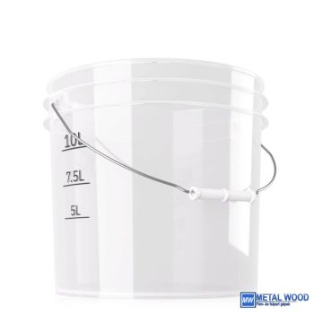   ChemicalWorkz Mosóvödör Átlátszó 13L TRANSPARENT Ultra Clear Buckets 