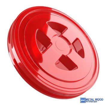   ChemicalWorkz Mosóvödör Fedél Piros Ultra Clear Cross Lid 