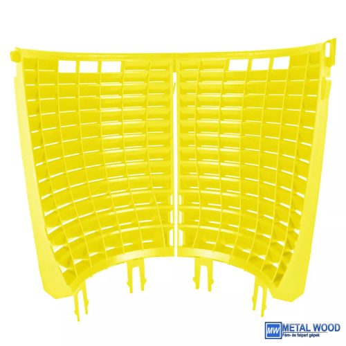 The Detail Guardz Plastic Scrub Wall - Iszapoló Tisztító Fal Sárga