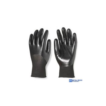 THD-1NIAB07 TENYÉREN MÁRTOTT NITRIL KESZTYŰ FEKETE