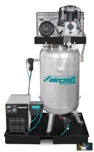 Airprofi 853/270/10 FV (680 l / 10 bar, 5,5 kW/400V, 270 l tart.), hűtveszárító, kondenzlecsapató