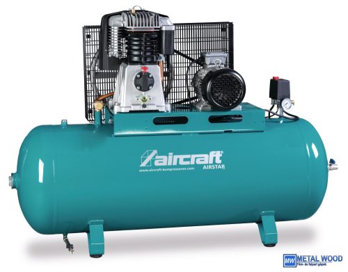 Aircraft AIRSTAR 853/270/10H Telepített, vízszintes dugattyús, szíjhajtású kompresszor