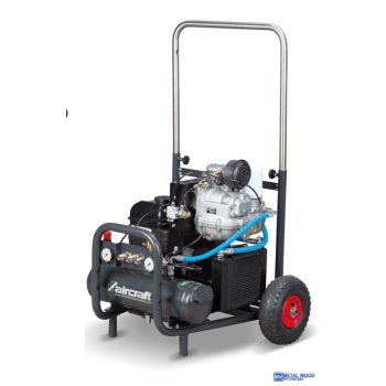   Aircraft ACS BS 3.7-10 csavarkompresszor benzinmotoros hajtású sürítő egységgel