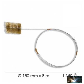 WKR-Kéménykefe dupla szárral 8m 150-es