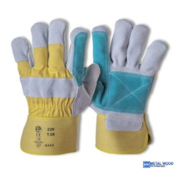   THD-228 VASTAG, SZÜRKE KIVÁLÓ MINŐSÉGŰ MARHAHASÍTÉK KESZTYŰ