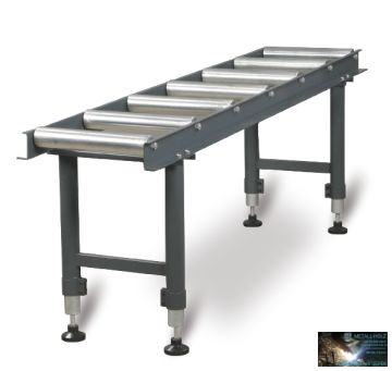 Optimum MSR7 Anyagtovábbító asztal 7db görgővel 360kg/m (360x2000x650-950mm)