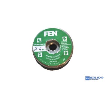   76/64x40xM14 1C 24 Bakelit FEN Menetes kúpos fazék alakú bakelit köszörűkorong FEN 34030024