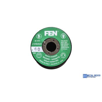   110/90x55x22 1C 60 Bakelit FEN Furatos kúpos fazék alakú bakelit köszörűkorong FEN 34030028