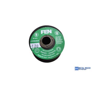   110/90x55x22 1C120 Bakelit FEN Furatos kúpos fazék alakú bakelit köszörűkorong FEN 34030037