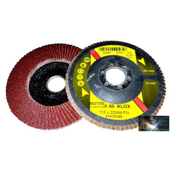   115x22,2 28 Lam A 80 Fla Hec Hector korund lamellástárcsa Hector 41010147