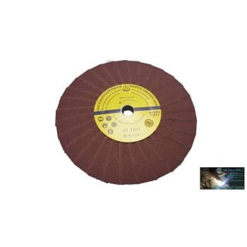   165x10x14 P 80 Vhajt FSR618 Kl Furatos lamelláskorong csak vászon (szaturn) Klingspor (Akciós) 41050041