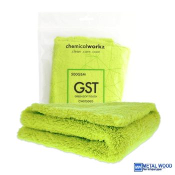   ChemicalWorkz Zöld Szegélymentes Puha Prémium Törlőkendő 500GSM 40×40 Zöld