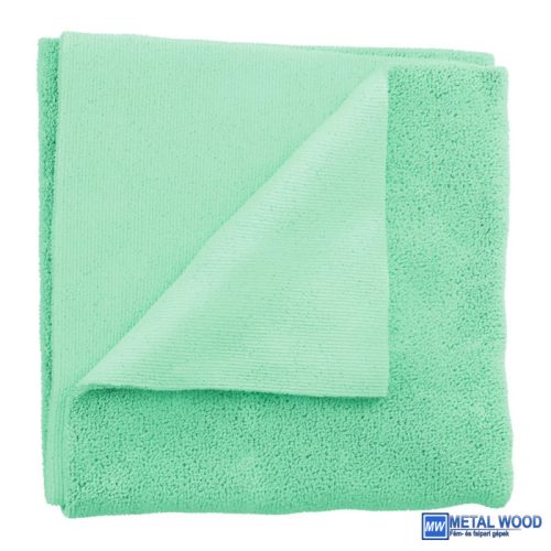 ChemicalWorkz Kétoldalú Univerzális Mikroszálas Törlőkendő 350GSM 40×40 Menta Zöld