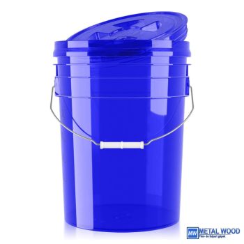   ChemicalWorkz Mosóvödör Fedéllel KÉK 19L Ultra Clear Buckets 