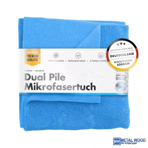 Chemicalworkz Univerzális kendő 350GSM Kék 40×40cm Dual Pile Towel