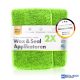 Chemicalworkz Wax/Sealant Applikátor Mikroszálas Zöld 2db