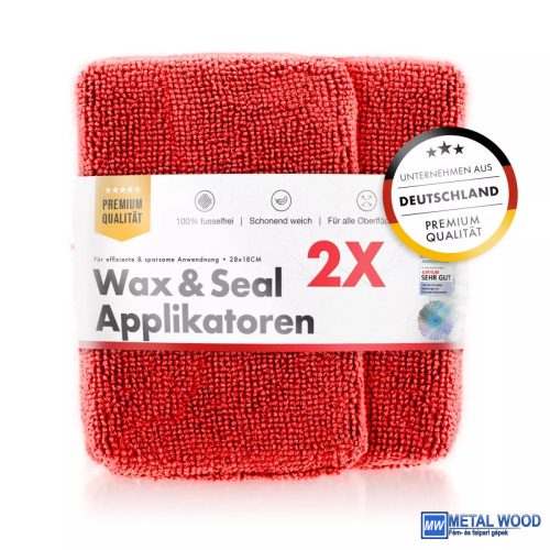 Chemicalworkz Wax/Sealant Applikátor Mikroszálas Piros 2db