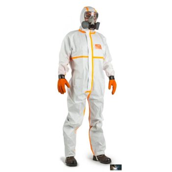 THD-COVERCHEM 4M40 OVERALL FEHÉR