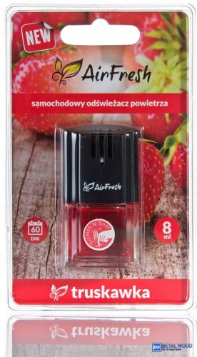 Airfresh BLISTER 8ML Strawberry Autóillatosító