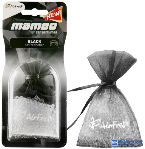 Airfresh MAMBO BLISTER Black Autóillatosító 