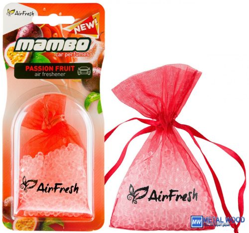 Airfresh MAMBO BLISTER Passion Fruit Autóillatosító 