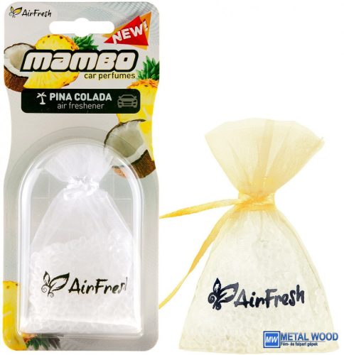 Airfresh MAMBO BLISTER Pina Colada Autóillatosító 