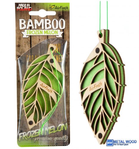 Airfresh  BAMBOO Frozen Melon Autóillatosító 