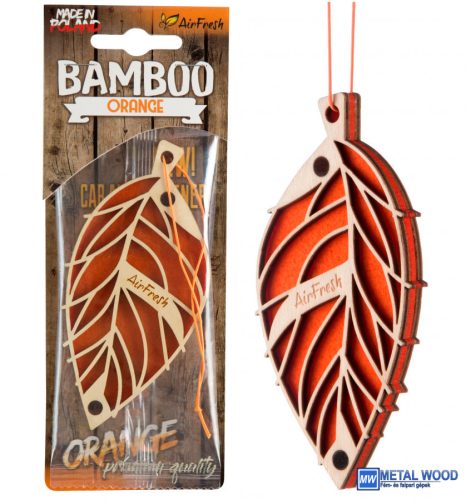 Airfresh  BAMBOO Orange Autóillatosító 
