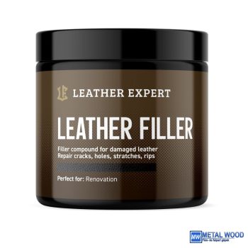 Leather Expert Filler bőr töltőanyag Fekete 250ml