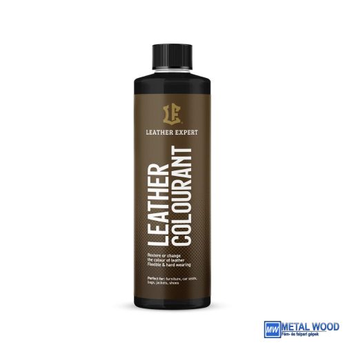 Leather Expert Bőrfesték bőrszínező 001 Fekete 250ml