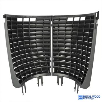   The Detail Guardz Plastic Scrub Wall - Iszapoló Tisztító Fal Fekete