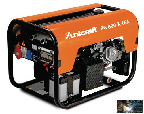 Unicraft PG 800 X-TEA-54 szinkrongenerátoros áramfejlesztő