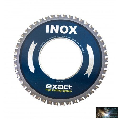 EXACT vágókorong INOX 140 rozsdamentes acélra