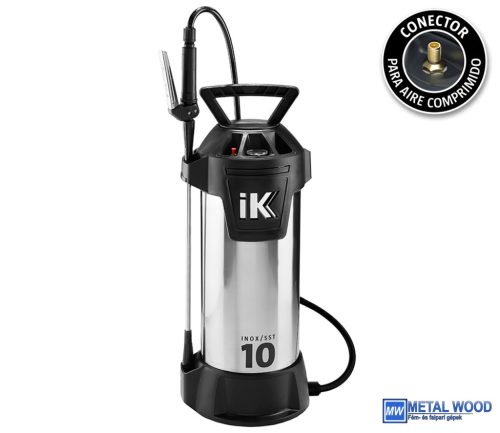 IK INOX/SST 10 Oldószeres Pumpás Permetező