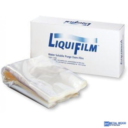 Liquifilm vízben oldódó fólia összehajtogatott formában + ragasztó