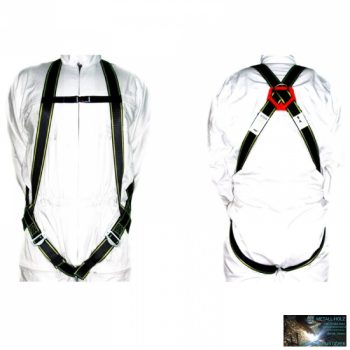   Biztonsági testhevederzet egy hátsó felfüggesztési ponttal