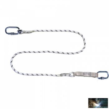 Biztonsági kötél 2m, karabinerrel
