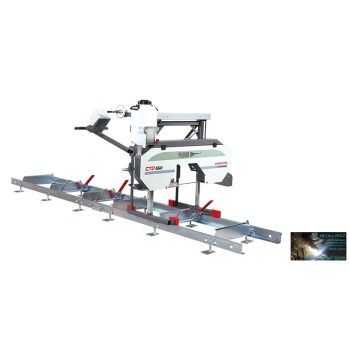   PILOUS CTR550 FORESTOR - vízszintes rönkhasító faipari szalagfűrészgép