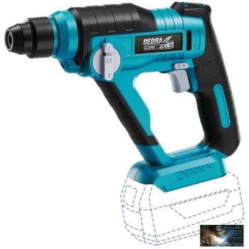 Dedra akkumulátoros fúrókalapács 1,3 J 18 V 
