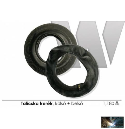 WKR Talicska kerék gumi 3.5x8 külső+belső Limex