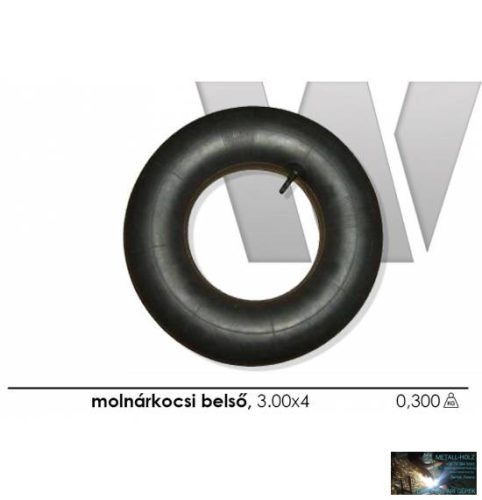 WKR Molnárkocsi kerékhez belső gumi 3.00x4