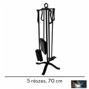 WKR-Kandalló szett 5 db-os, festett 70cm